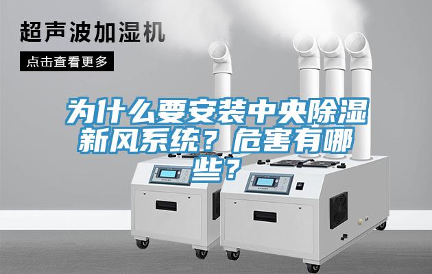 為什么要安裝中央除濕新風(fēng)系統(tǒng)？危害有哪些？