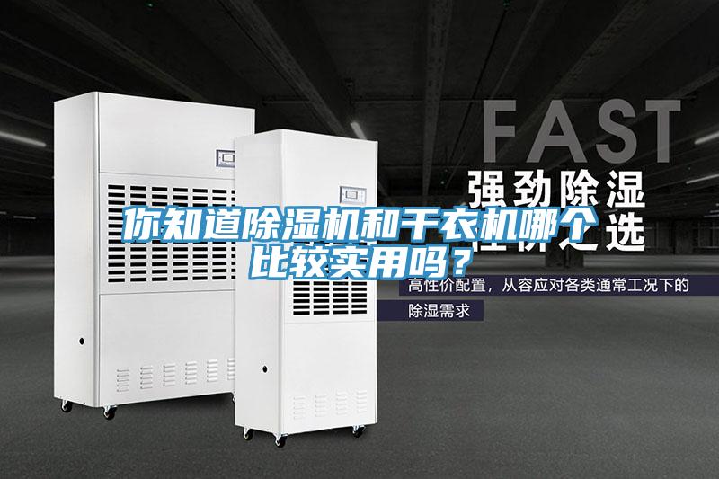 你知道除濕機和干衣機哪個比較實用嗎？