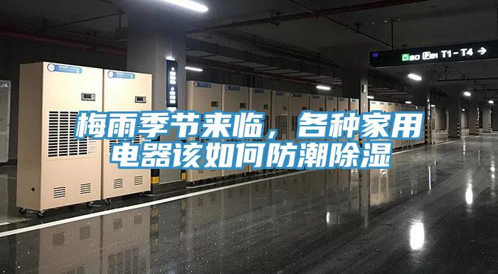 梅雨季節來臨，各種家用電器該如何防潮除濕