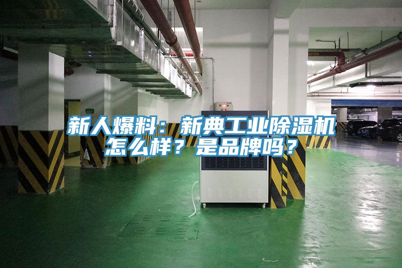 新人爆料：新典工業除濕機怎么樣？是品牌嗎？